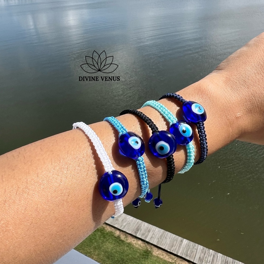 Nazar Bracelet 🧿 Protect Against the ‘Evil Eye’ Adjustable Handmade